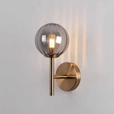 Élodie Wandleuchte aus farbigem Glas