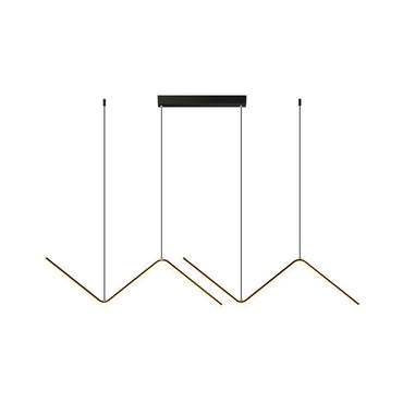 Clémence Zigzag Minimalist LED Pendant Light