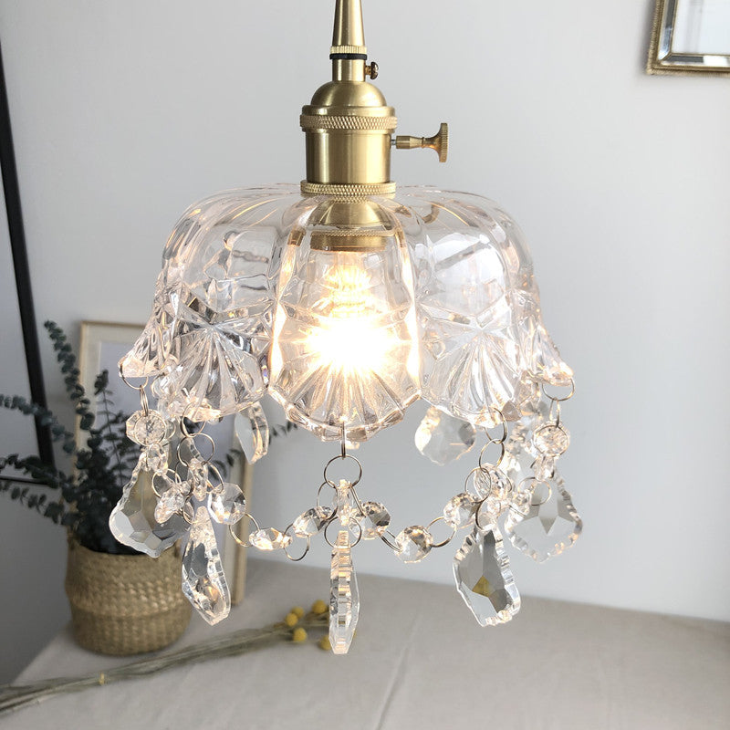 Éloïse Crystal Bowl Pendant Ceiling Light