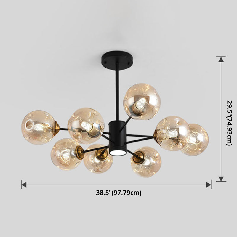 Colette Bubble Glas Kronleuchter 2-stöckige moderne Pendelleuchte