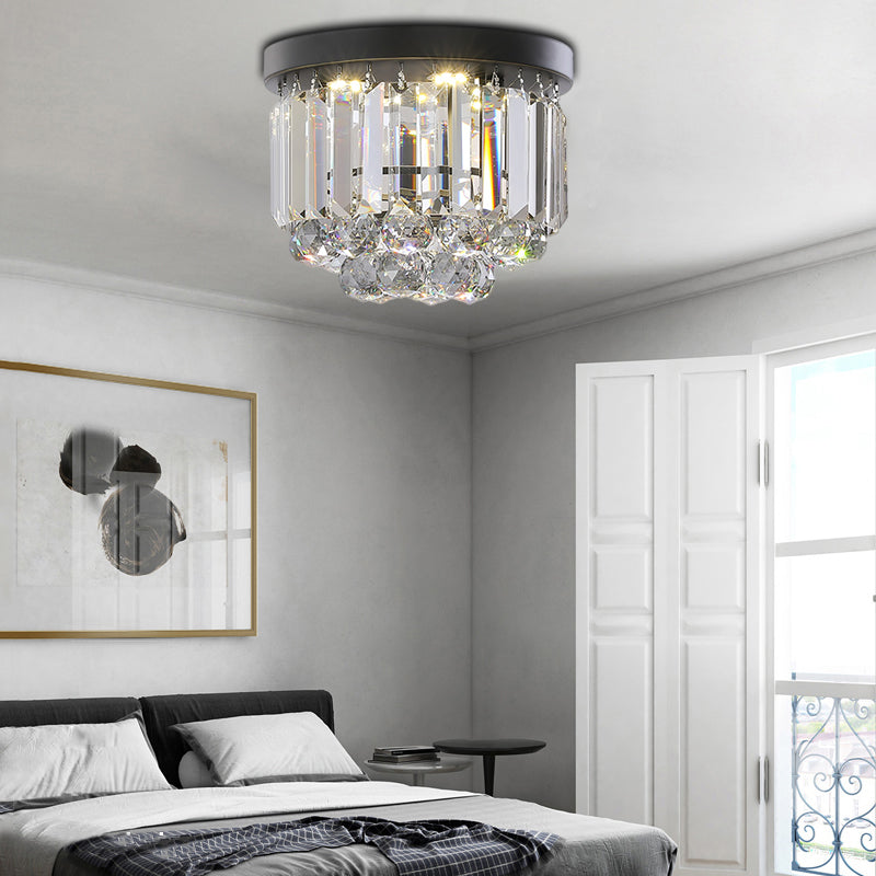 Émilienne Moderne Kristall-LED-Deckenleuchte