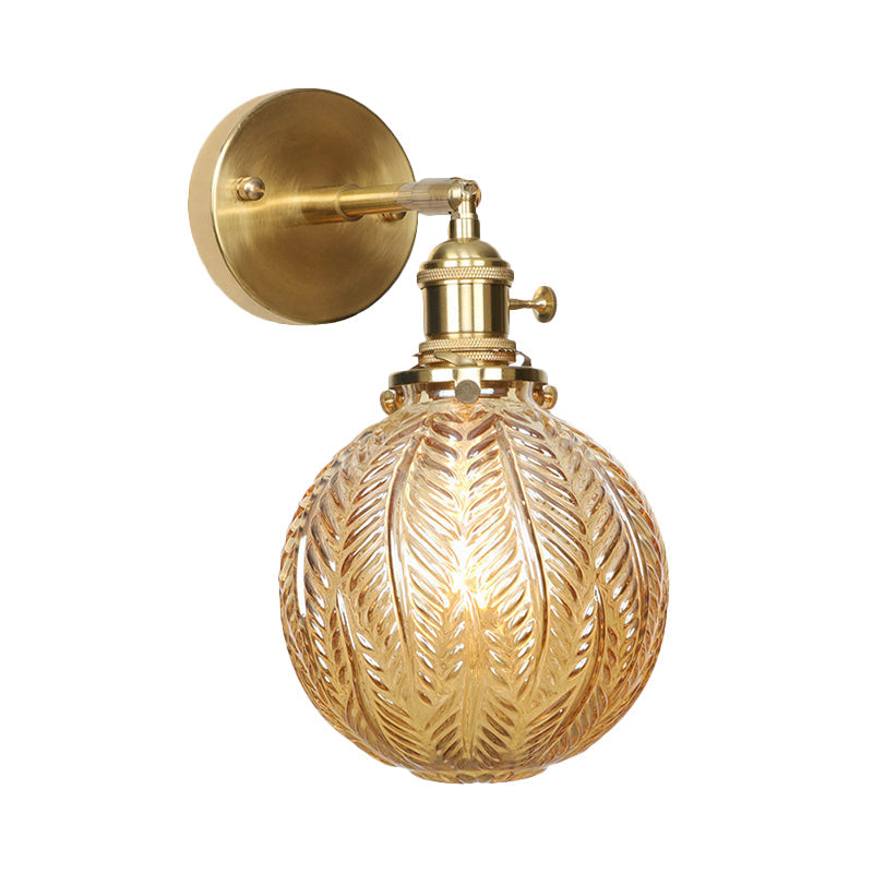 Margaux Geometric Wall Lamp with Prismatic Glass and Brass Finish