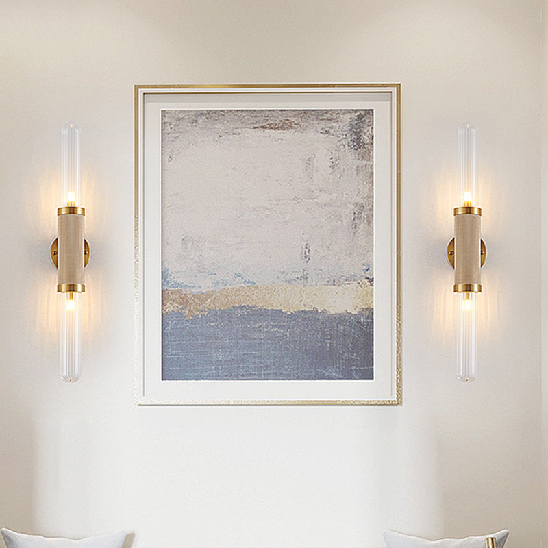 Clémence Moderne 2-flammige Wandleuchte Gold