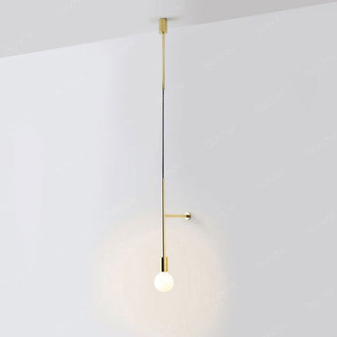 Camille Dian Wandleuchte aus Glas und Metall