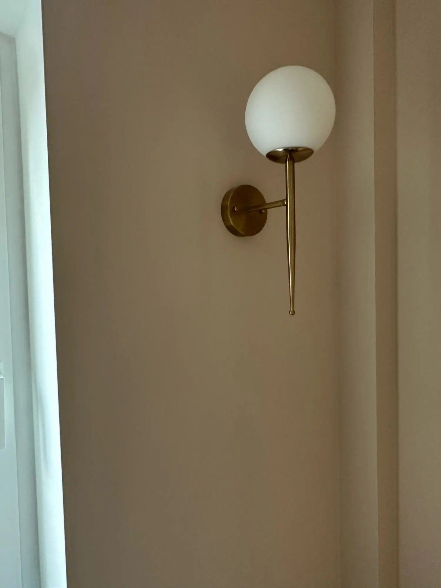 Isabella Modern Glass & Metal Sconce