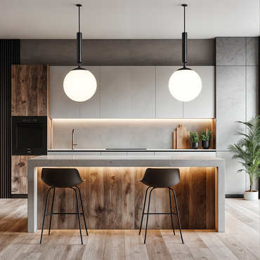 Florence Nordic Black Pendant Light
