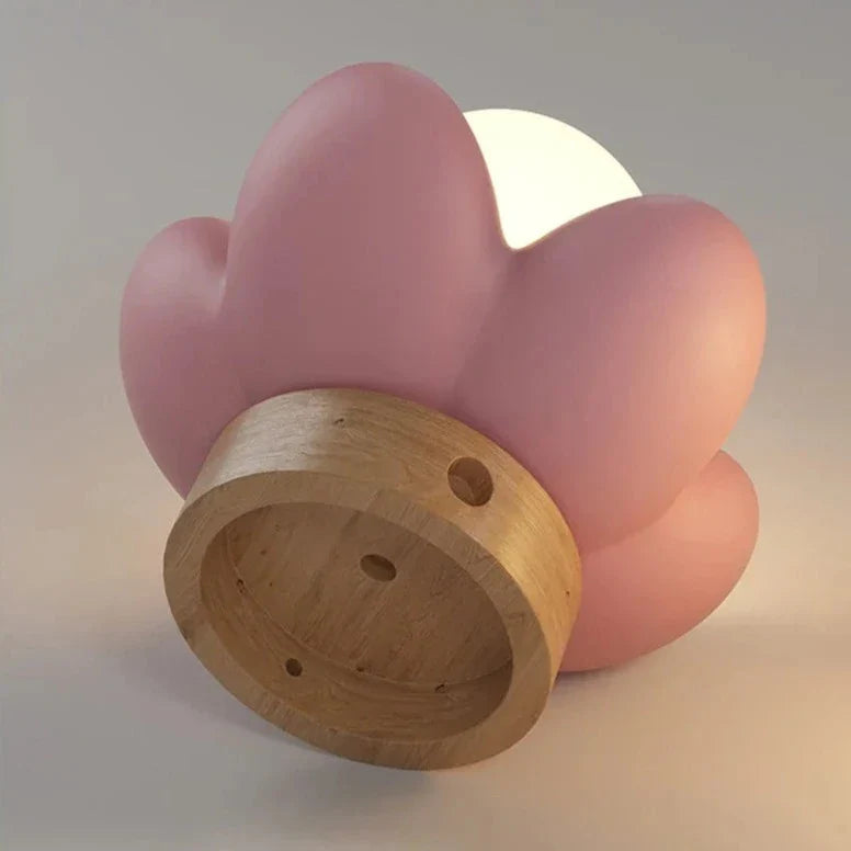 Élise Flower Globe LED Wall Light Resin Floral Sconce Lamp