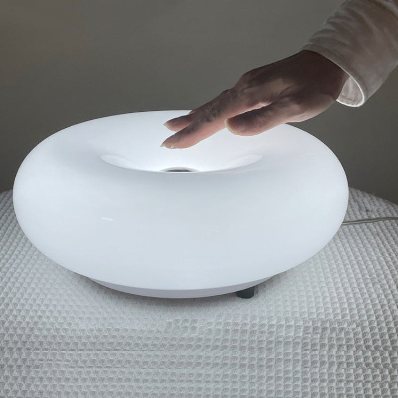 Sophie Glass Donut Table Lamp Stained Glass Accent Light