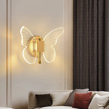 Anaïs Butterfly LED Wall Lamp with Decorative Modern Design