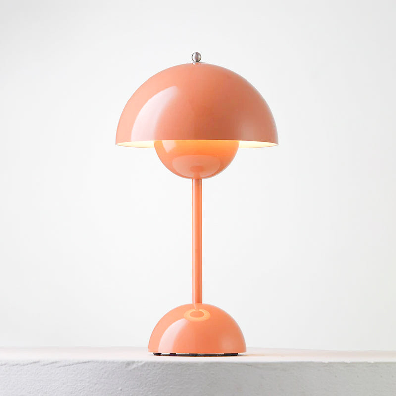 Élodie Wiederaufladbare LED-Tischleuchte mit Doppelkugeldesign