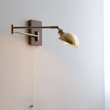 Colette Wandleuchte Messing & Kupfer Verstellbar