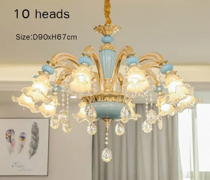 Modern Nordic Crystal Dining Chandelier