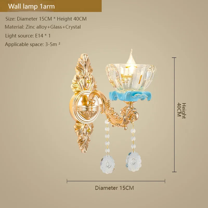 French Crystal Chandelier Light for Villa Living and Dining Room