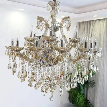 Nordic Restaurant Chandelier Lighting Classic Living Room Crystal Pendant Light Modern Household Hanging Light Hall Hanging Lamp