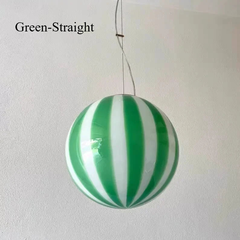 Élise Modern Lollipop Glaskugel LED-Pendelleuchte Kinderzimmerleuchte