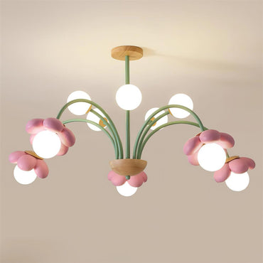 Elodie Sika Flower Chandelier