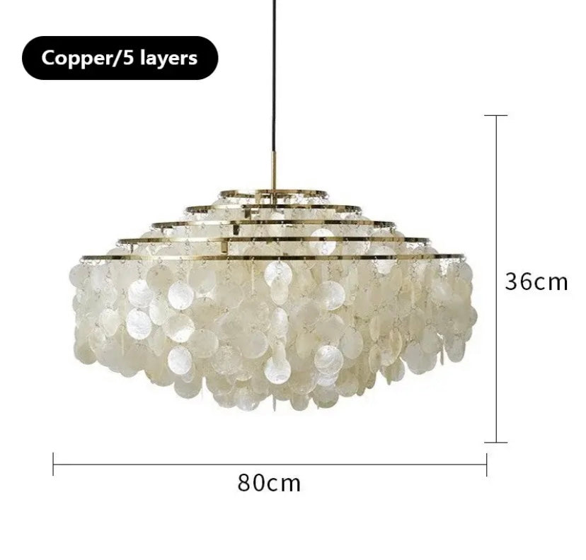 Elena Radiant-Shell-Pendelleuchte