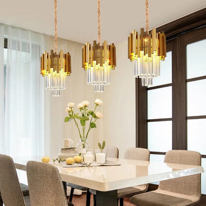 Clara Luxury Crystal Pendant Hanging Light