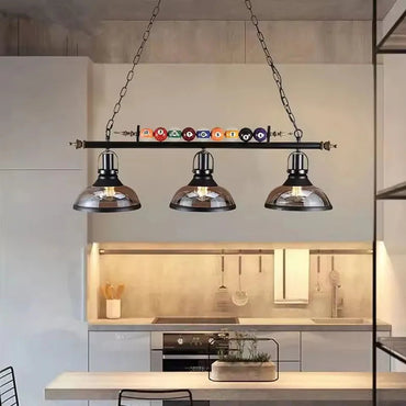 Sophie Nordic Retro Billiard Pendelleuchte LED Kronleuchter