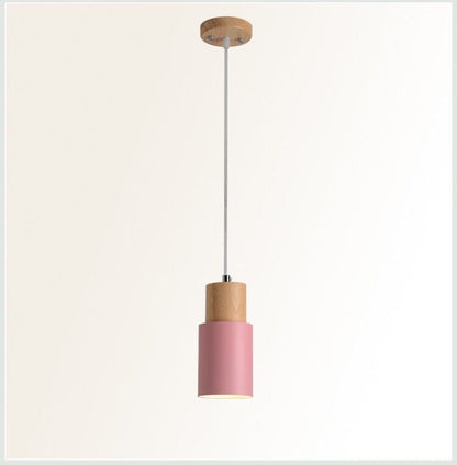 Amélie Handcrafted Oak Pendant Light