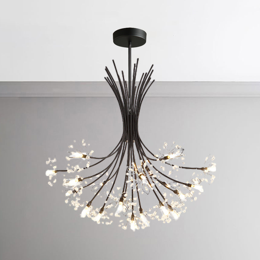 Lucie Crystal Bouquet Chandelier Modern 13/19 Lights