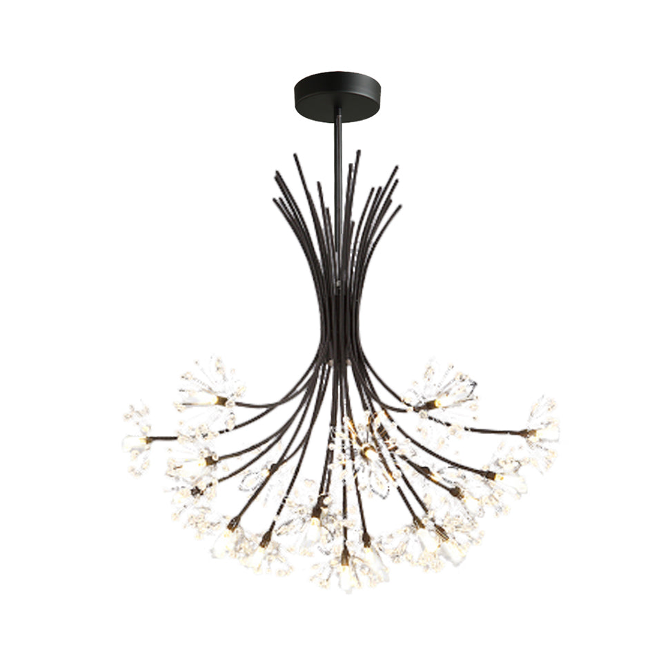 Lucie Crystal Bouquet Chandelier Modern 13/19 Lights