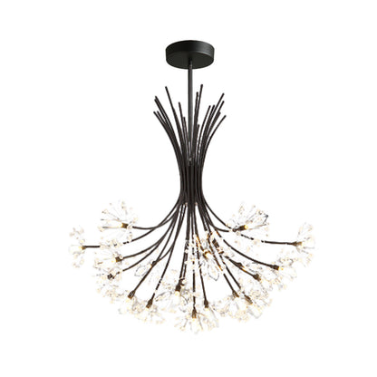 Lucie Crystal Bouquet Chandelier Modern 13/19 Lights