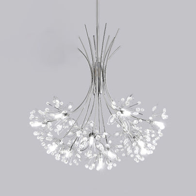 Lucie Crystal Bouquet Chandelier Modern 13/19 Lights