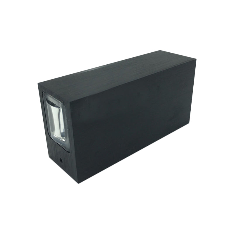 Sophie Black Rectangular LED Wall Sconce Light