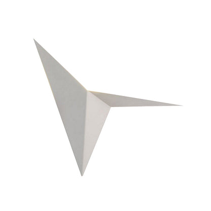 Adélie Polygon LED Wall Sconce Black/White Modern
