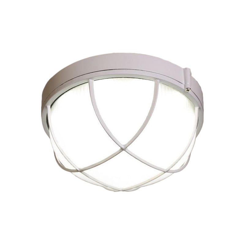 Isabelle Geometrische LED-Deckenleuchte aus Milchglas