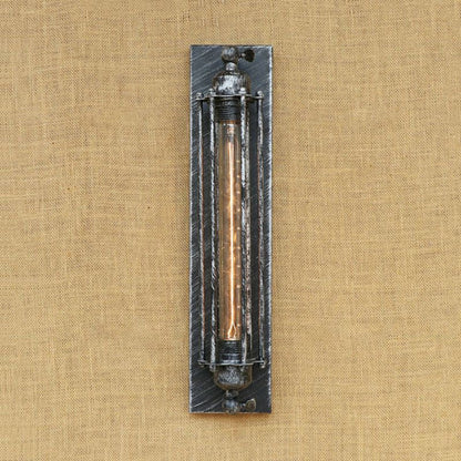 Luca Linear Wandleuchte mit Drahtgestell