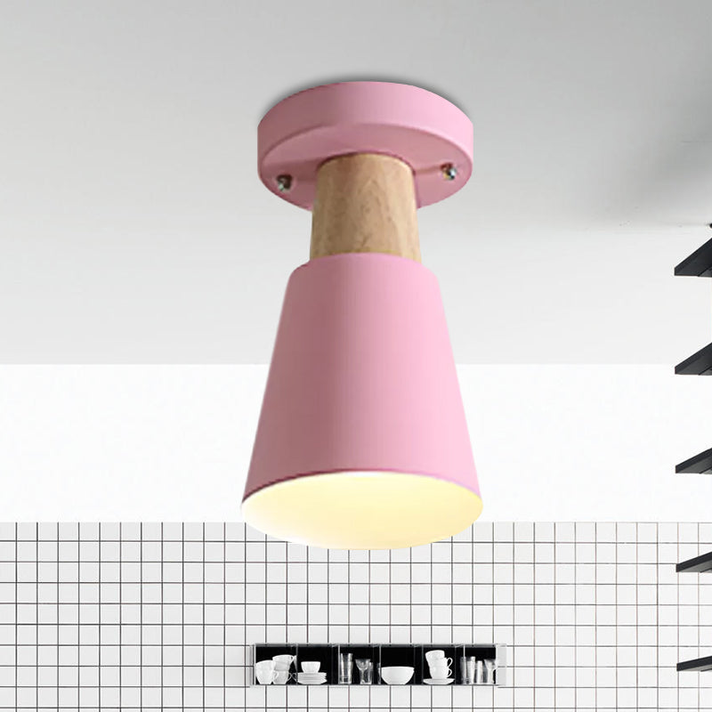 Élodie Modern Conic Semi Flush Ceiling Light