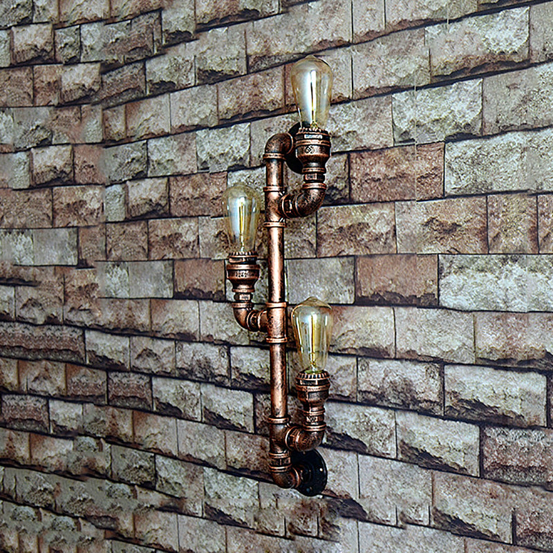Ronan industrielle Wasserrohr Wandleuchte
