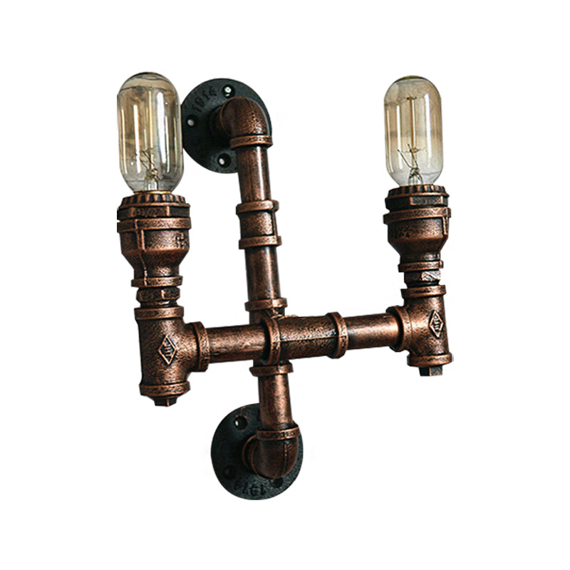 Ronan industrielle Wasserrohr Wandleuchte