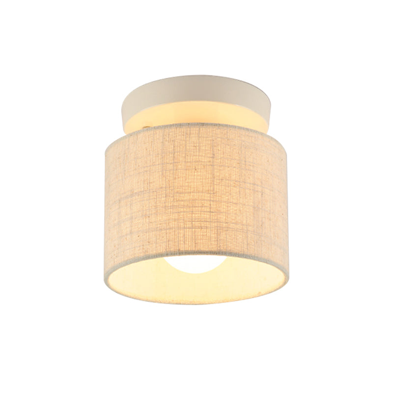 Manon Fabric Barrel Deckenleuchte halbbündig