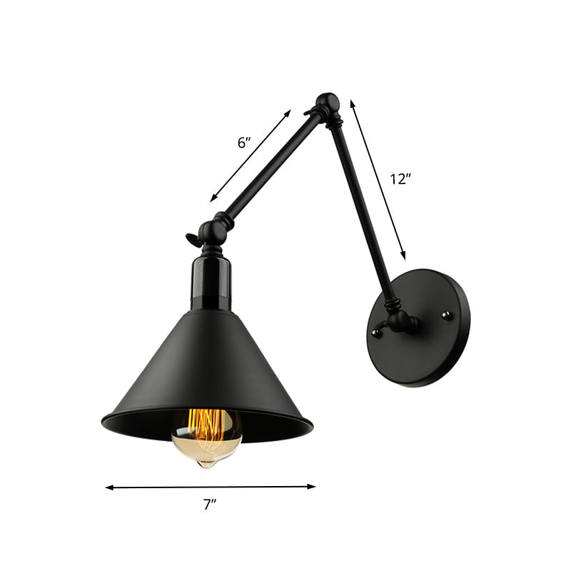 Ethan Loft-Style Swing Arm Wall Sconce