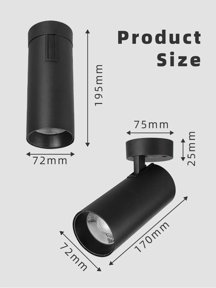Amélie Foldable 360 Rotating Spotlight
