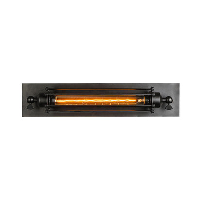 Luca Linear Wandleuchte mit Drahtgestell