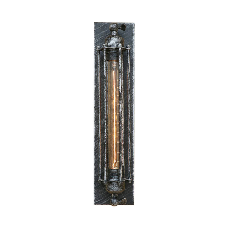 Luca Linear Wandleuchte mit Drahtgestell