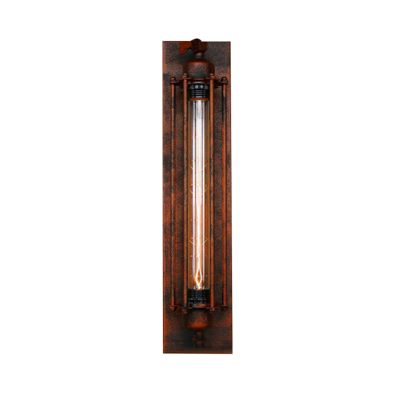 Luca Linear Wandleuchte mit Drahtgestell