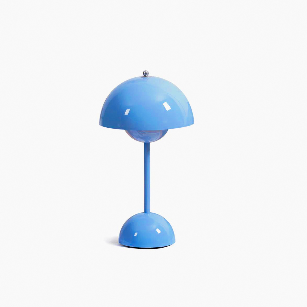 Élodie Wiederaufladbare LED-Tischleuchte mit Doppelkugeldesign