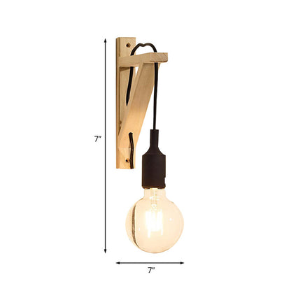 Béatrice Wood Triangle Industrial Wall Light Sconce