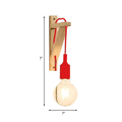 Béatrice Wood Triangle Industrial Wall Light Sconce