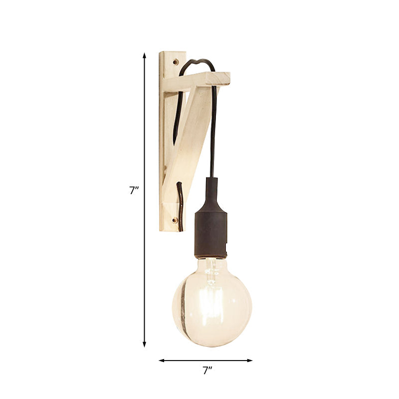 Béatrice Wood Triangle Industrial Wall Light Sconce
