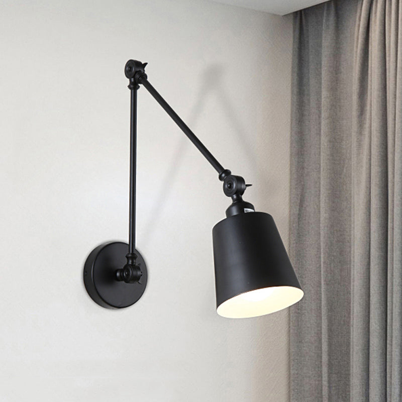 Léonie 2-Joint Swing Arm Wall Reading Light – Nordic Adjustable Sconce