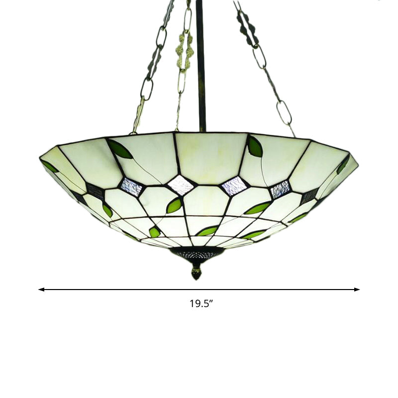 Julienne Retro-Glasmalerei-Schalenanhänger