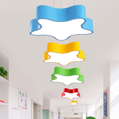 Chloé Kids LED-Hängelampe Stern Acryl-Pendelleuchte