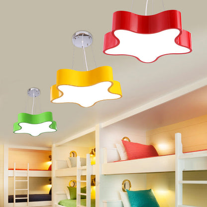 Chloé Kids LED-Hängelampe Stern Acryl-Pendelleuchte