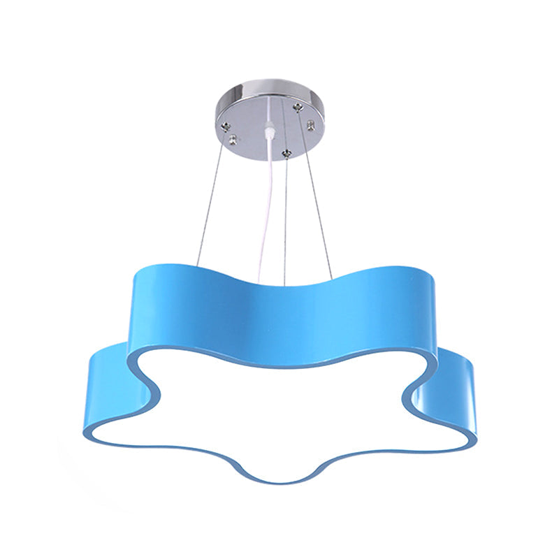 Chloé Kids LED-Hängelampe Stern Acryl-Pendelleuchte